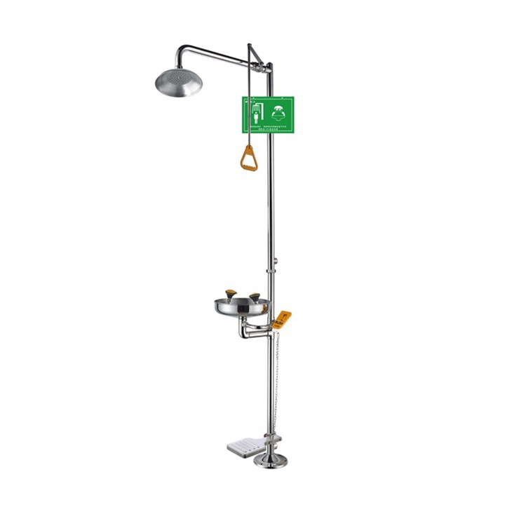 Douche de sécurité et lave-yeux